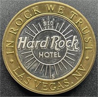 Hard Rock Casino Silver 10$ Token