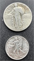 1930 Lincoln Quarter & 1/10 Oz. Silver Coin