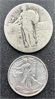 1925 Lincoln Quarter & 1/10 Oz. Silver Coin
