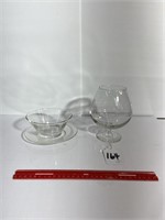 (3) Pieces of glassware