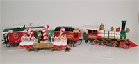 New Bright Battery Operated Christmas Train