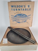 Boxed Wilson of Cleveland Turntable
