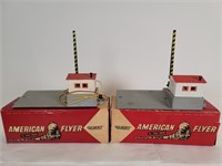 2 Boxed American Flyer 23601 Crossing Gate