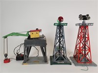 American Flyer S Gauge Crane and Towers
