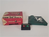 American Flyer Boxed 23791 Cow on Track