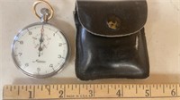 Vintage MINERVA Stopwatch w/case WORKS