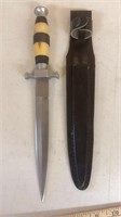 Dagger w/sheath. 13 inch