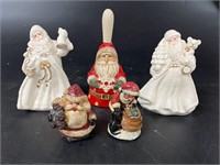 Santa Claus Bell & Figurines