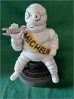 Cast Iron Michelin Mr. Bibendum Coin Bank