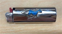 Bic Lighter Case with Turquoise Horse