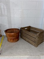 Apple Basket and Crate