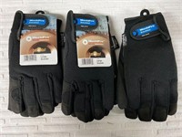 3-Pair of Wells Lamont MechPro Gloves
