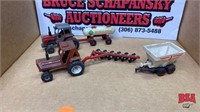 2- Die Cast 1/64 scale Tractors, 1/64 scale Anhyd