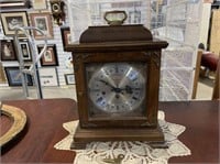 12" Tall Hamilton Mantle Clock with Key