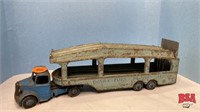 Metat Dinky Toy Delivery Truck Car Hauler