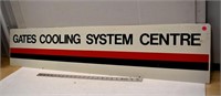 Gates Cooling System Double Sided Metal Sign 10"
