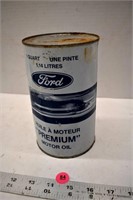 Ford 1 Quart Oil Tin