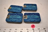 4 Small Edgeworth Tobacco Tins