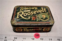 Roosevelt Tobacco Tin