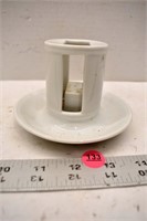 Vintage porcelain cigarette/match holder marked