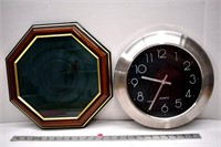Collector plate holder frame and wall clock