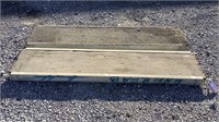 (2) Werner 7' x 19" Aluminum Walkboards