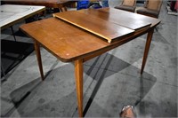 Wooden Table 55" x 37" x 30" High With 2 -12"