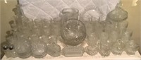 Clear Glassware (Diverse Pieces)