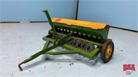 Metal JD Antique Seed Drill