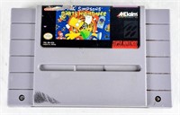 SNES SIMPSONS BART'S PARTY VIDEO GAME