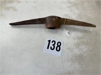 Old pickaxe head