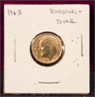 1963 P Roosevelt Silver Dime