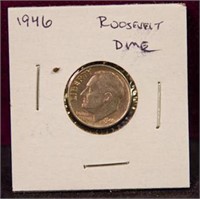 1946 P Roosevelt Silver Dime