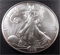 1999 BU American Silver Eagle Dollar