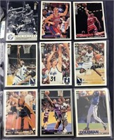 Nine Vintage Sports Cards
