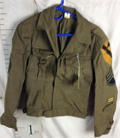 First Cavalry Korean War IKE Military Jacket