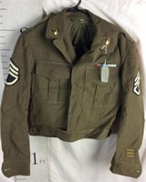 Military Korean War IKE  Jacket Eighth Army