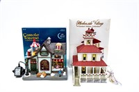 (2) Christmas Village Buildings