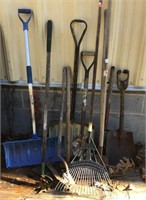 Assorted Yard Tools