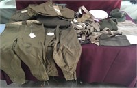 Assorted Military Clothing And Accessories