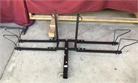 Two Bike Adjustable Carrier, With Vehicle Hitch
