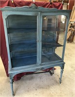 Curio Cabinet, With Shelves, Glass Front (1 Glass