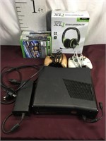 Xbox 360 Gaming System with Games and Headset