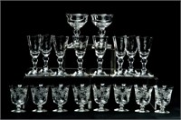 Crystal Glassware and Fruit Cups