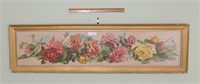 Framed Antique Floral Print