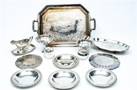 Silver Plate Dining Room Decor