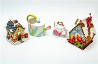 Wintry Cookie Jars & Spring Teapots