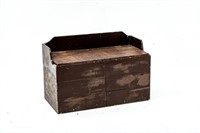 Rustic Older Trunk Toy Chest