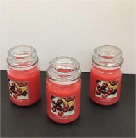 Star candle Co., 3 qty  16 oz each , Cherry