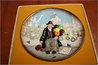 Royal Dalton character plate "The Balloon Man"